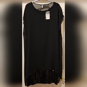 Ulla Popken Black Sequin Dress